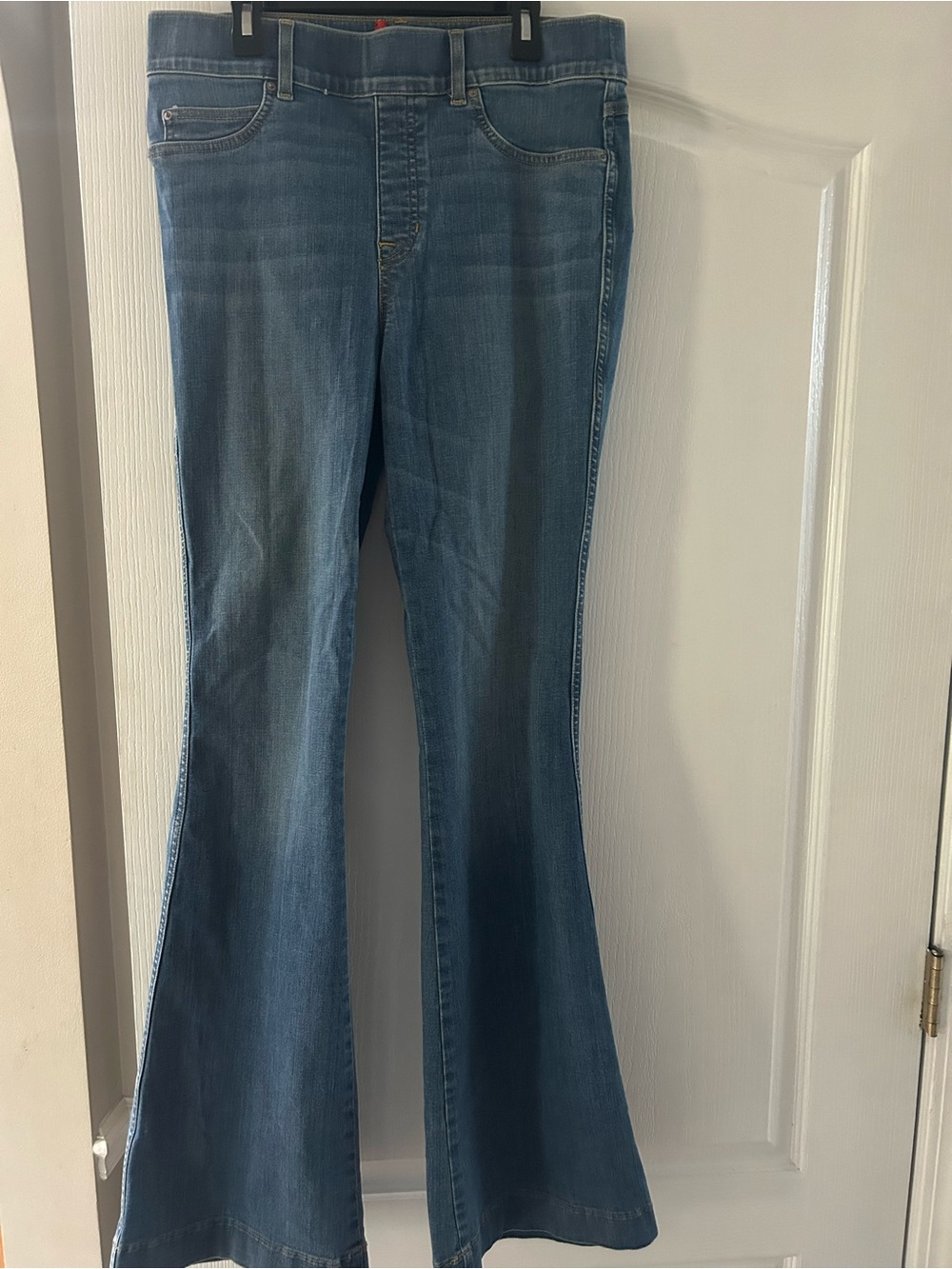 SPANX Light Blue Flare Jeans